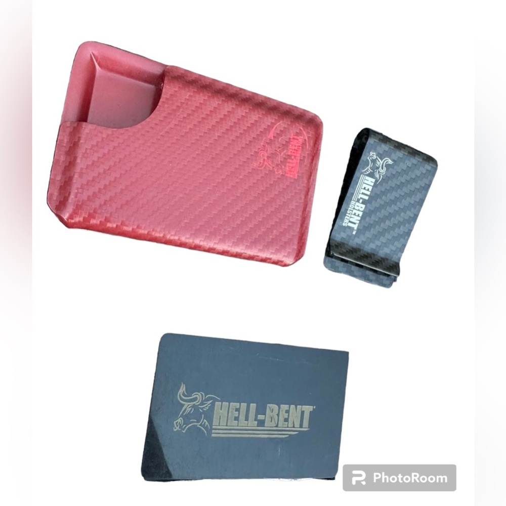 Hell bent wallet plus money clip